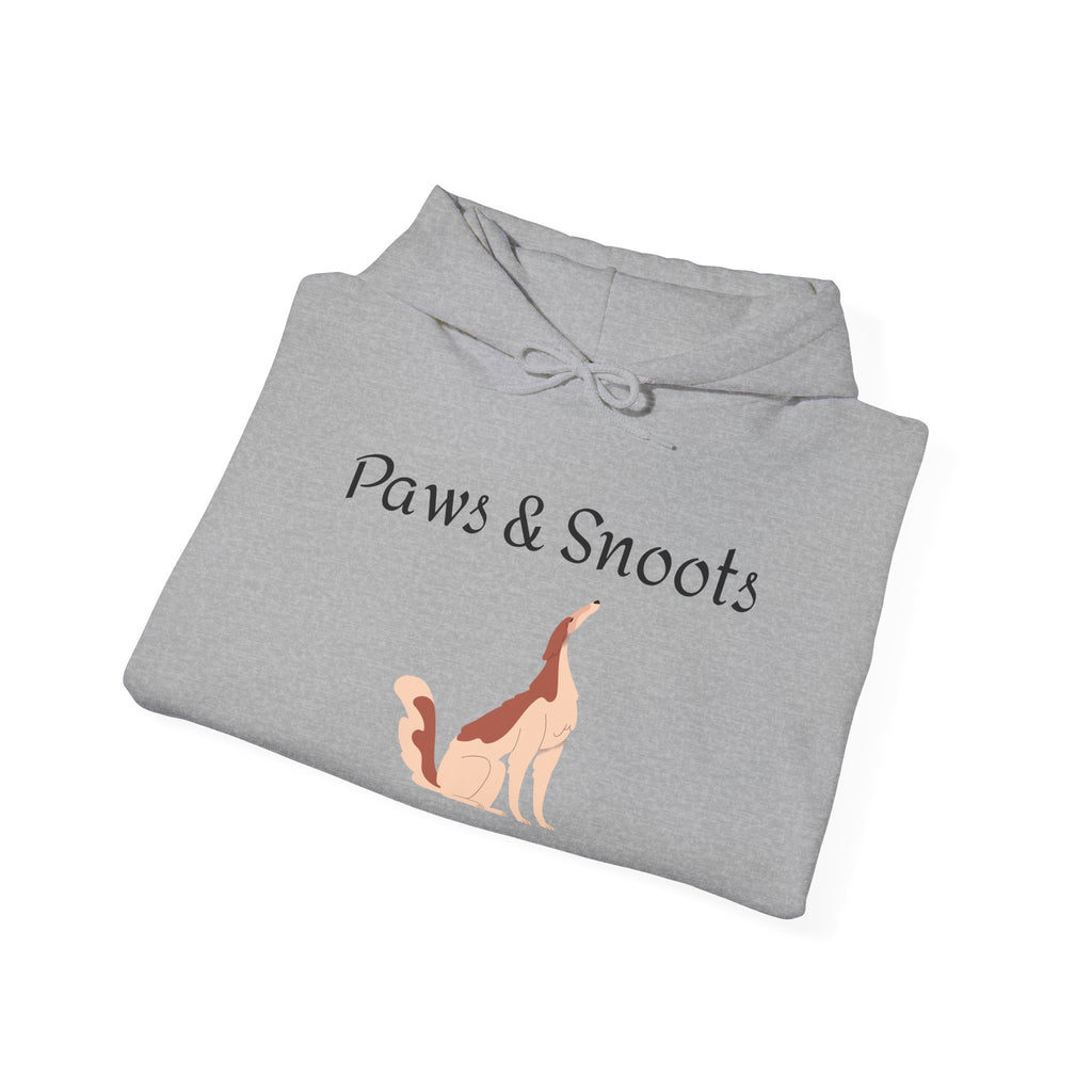 Paws & Snoots Cat Crewneck Hoodie — Cute Minimalist Cat Illustration
