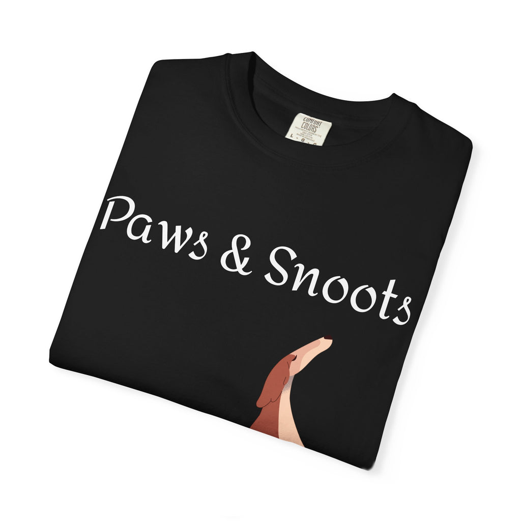 Paws & Snoots Dog Graphic T-Shirt