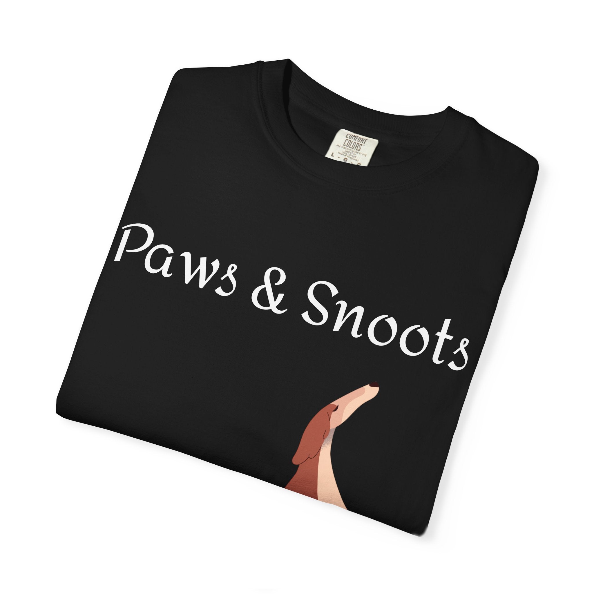 Paws & Snoots Dog Graphic T-Shirt