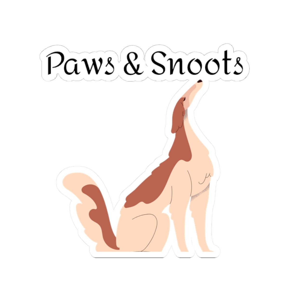 Paws & Snoots Dog Sticker Pack — Cute Kiss-Cut Vinyl Stickers for Laptops, Water Bottles & Pet Lovers
