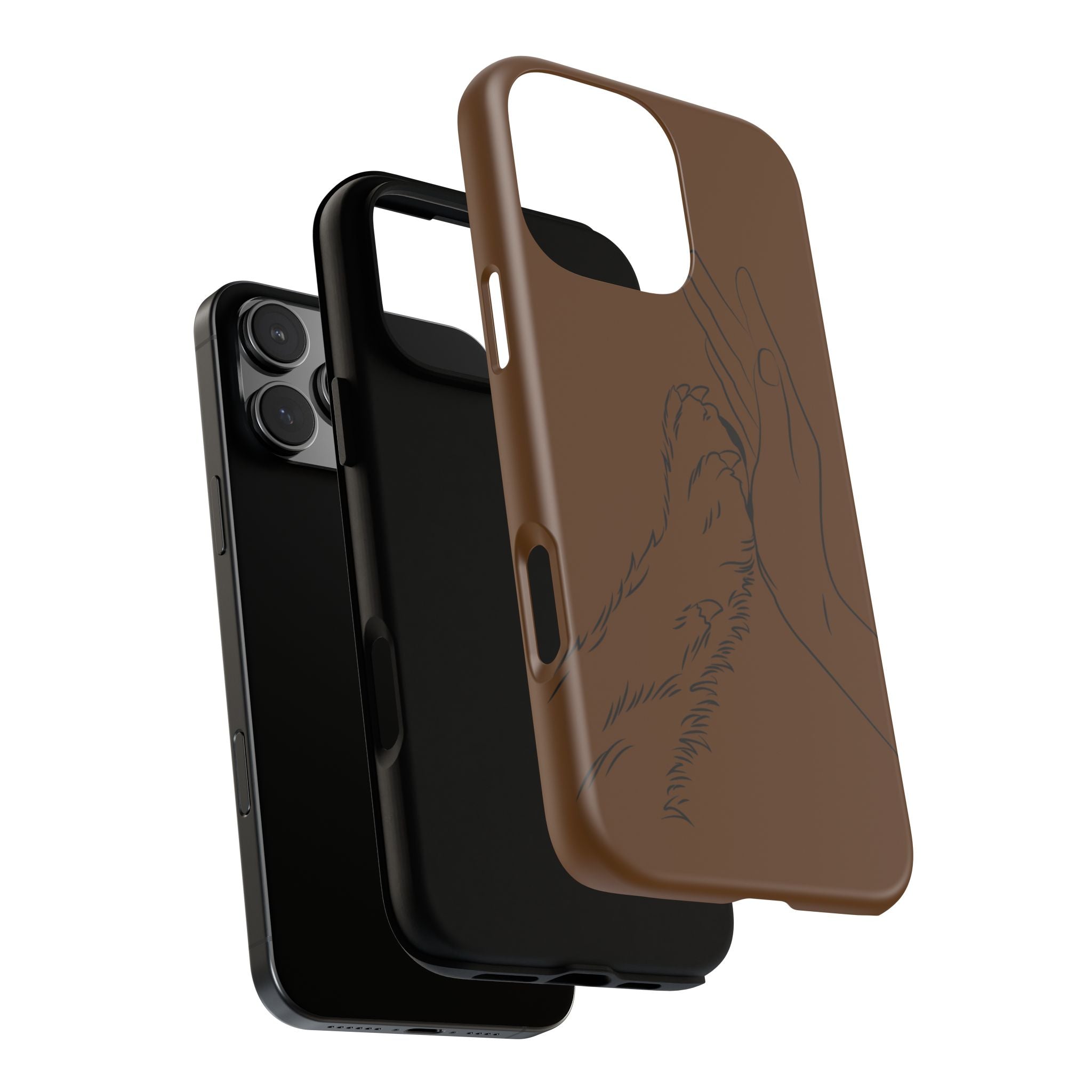 Paws and Snoots Tough Phone Case — Pet Edition