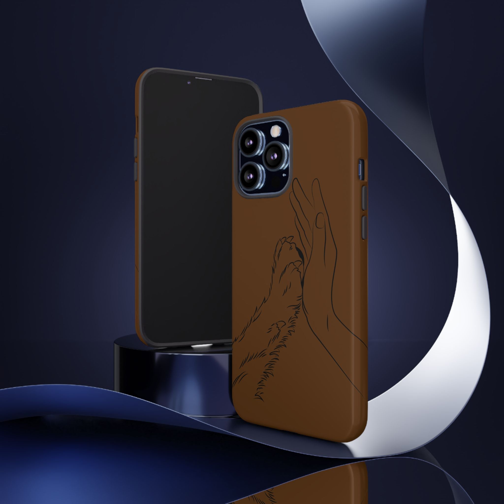 Paws and Snoots Tough Phone Case — Pet Edition