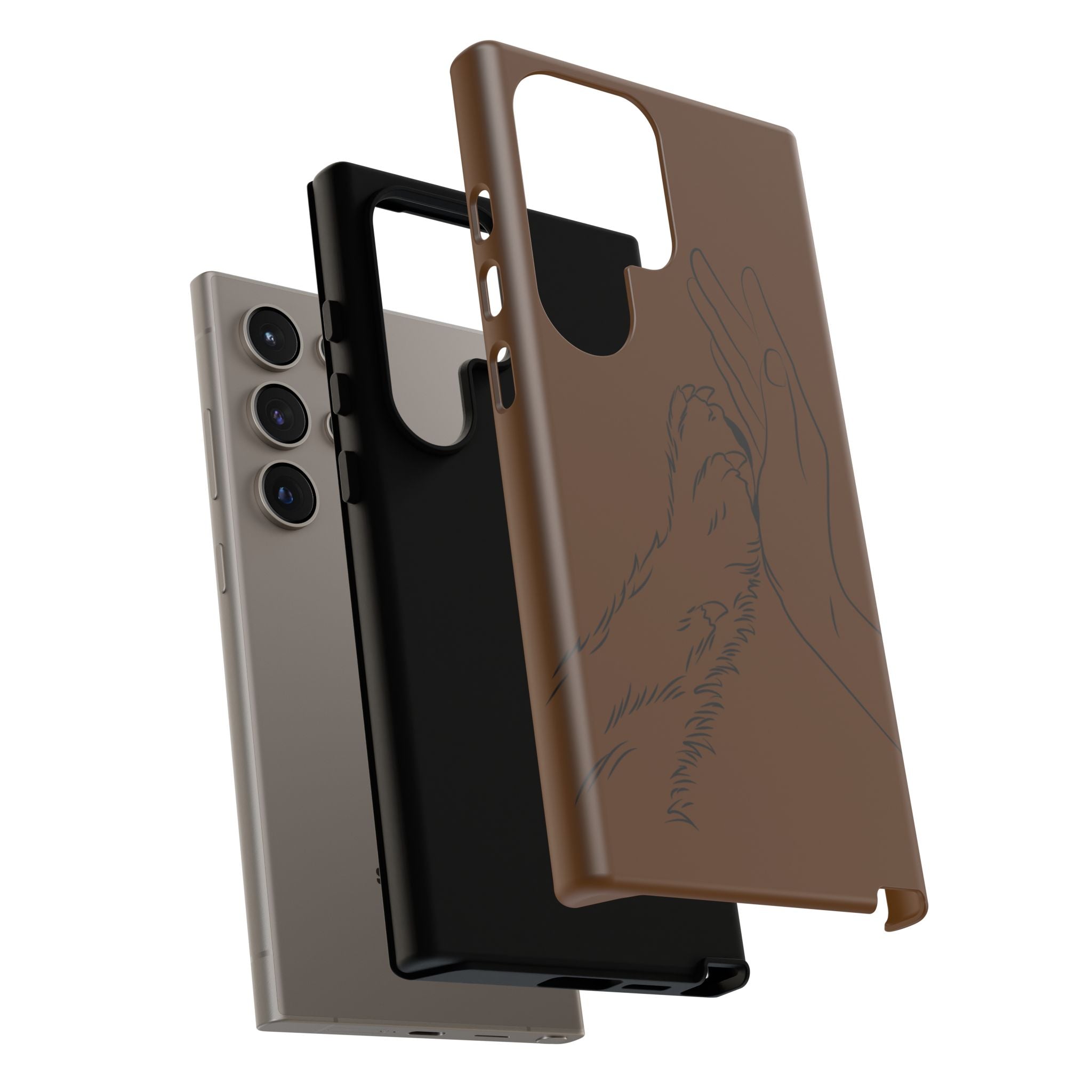 Paws and Snoots Tough Phone Case — Pet Edition