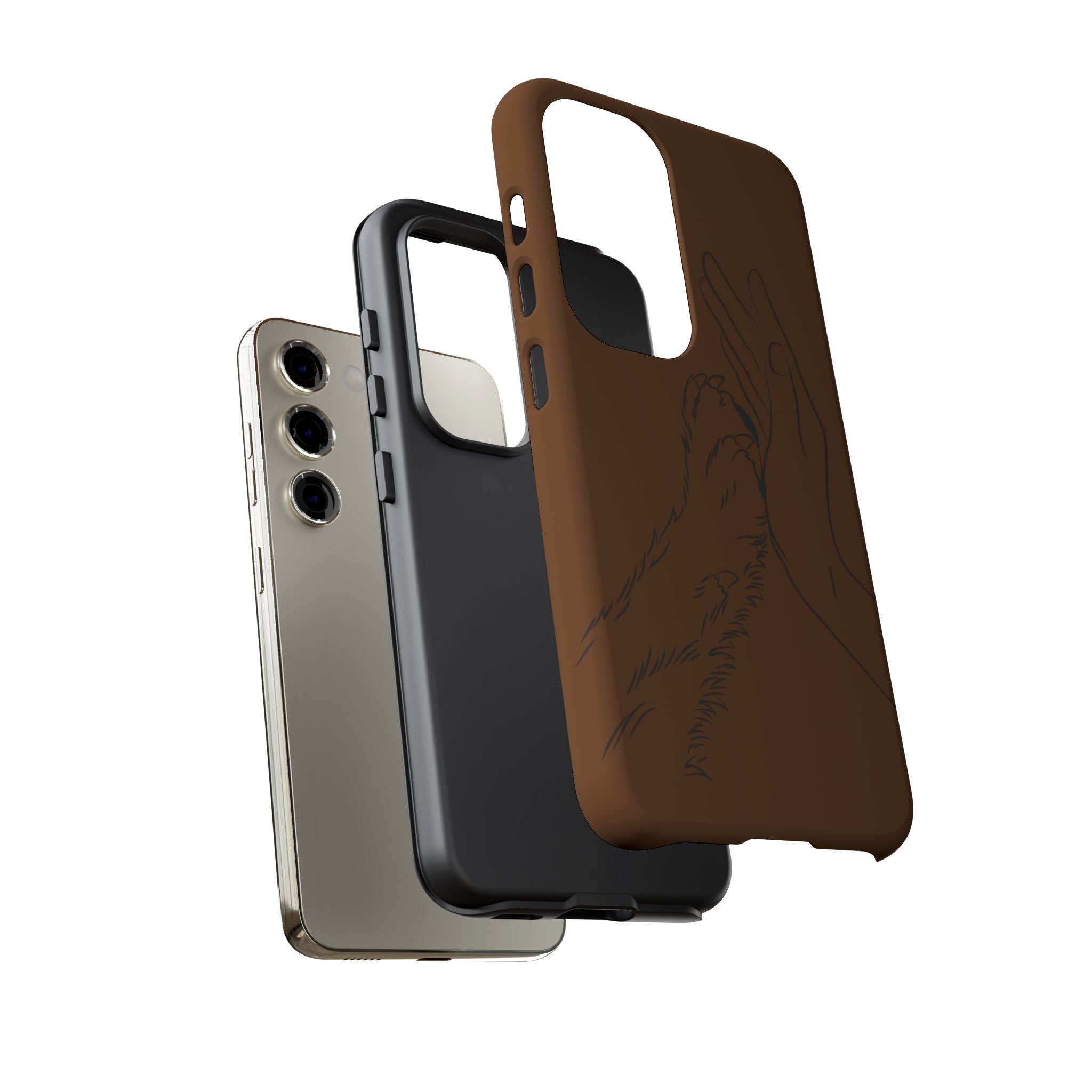 Paws and Snoots Tough Phone Case — Pet Edition