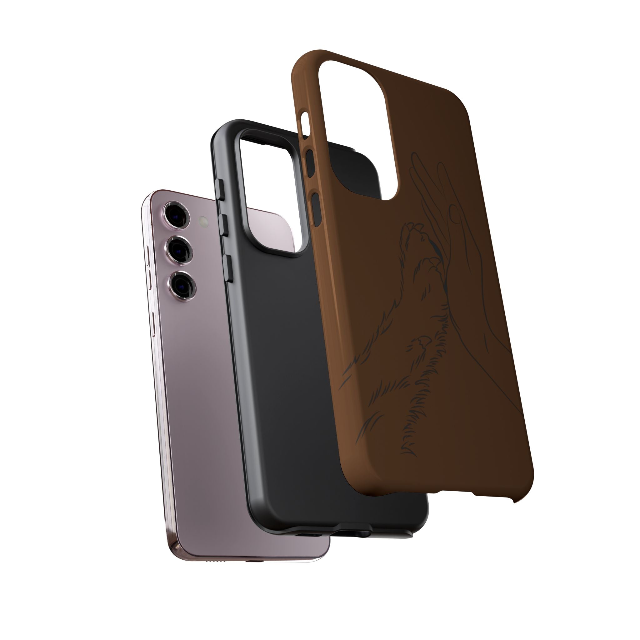 Paws and Snoots Tough Phone Case — Pet Edition