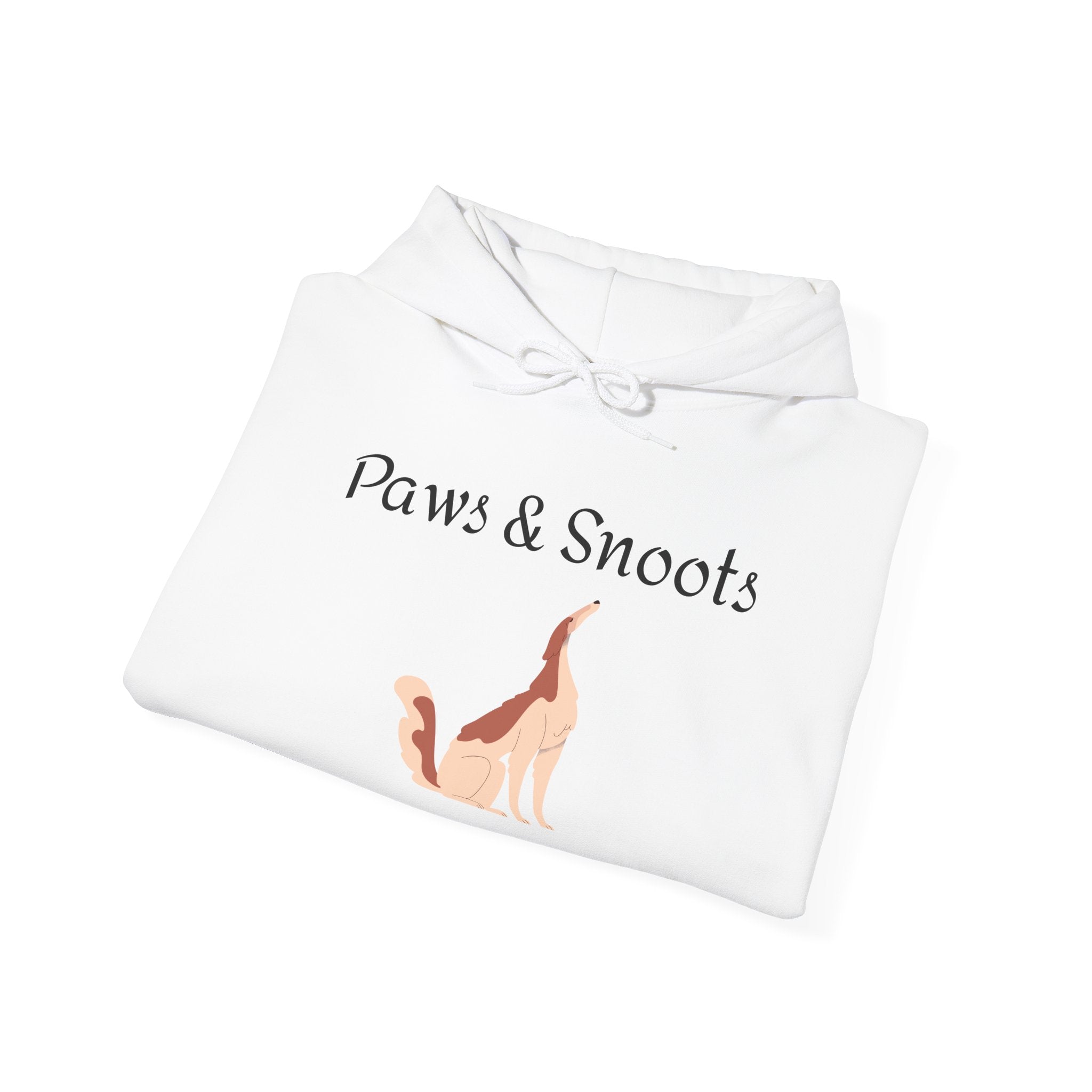 Paws & Snoots Cat Crewneck Hoodie — Cute Minimalist Cat Illustration
