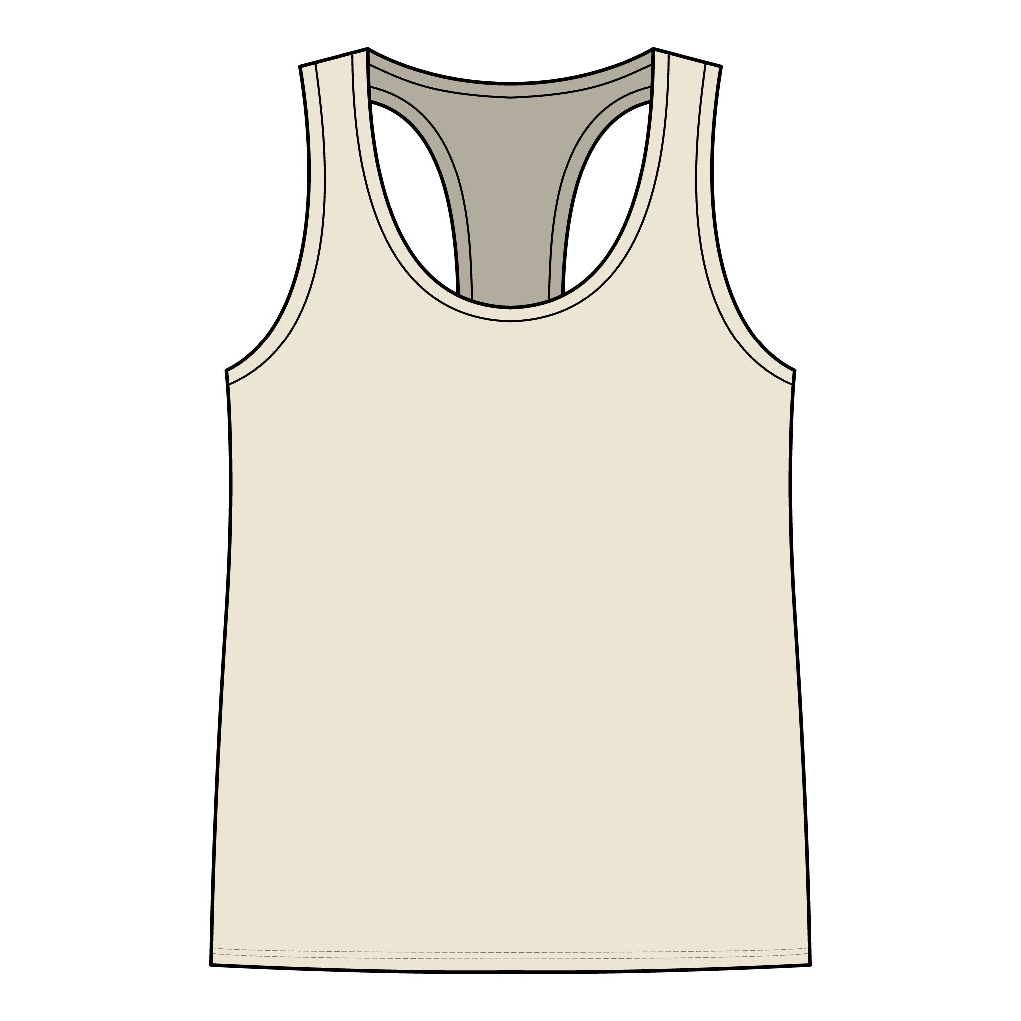 Women's Jersey Racerback Tank