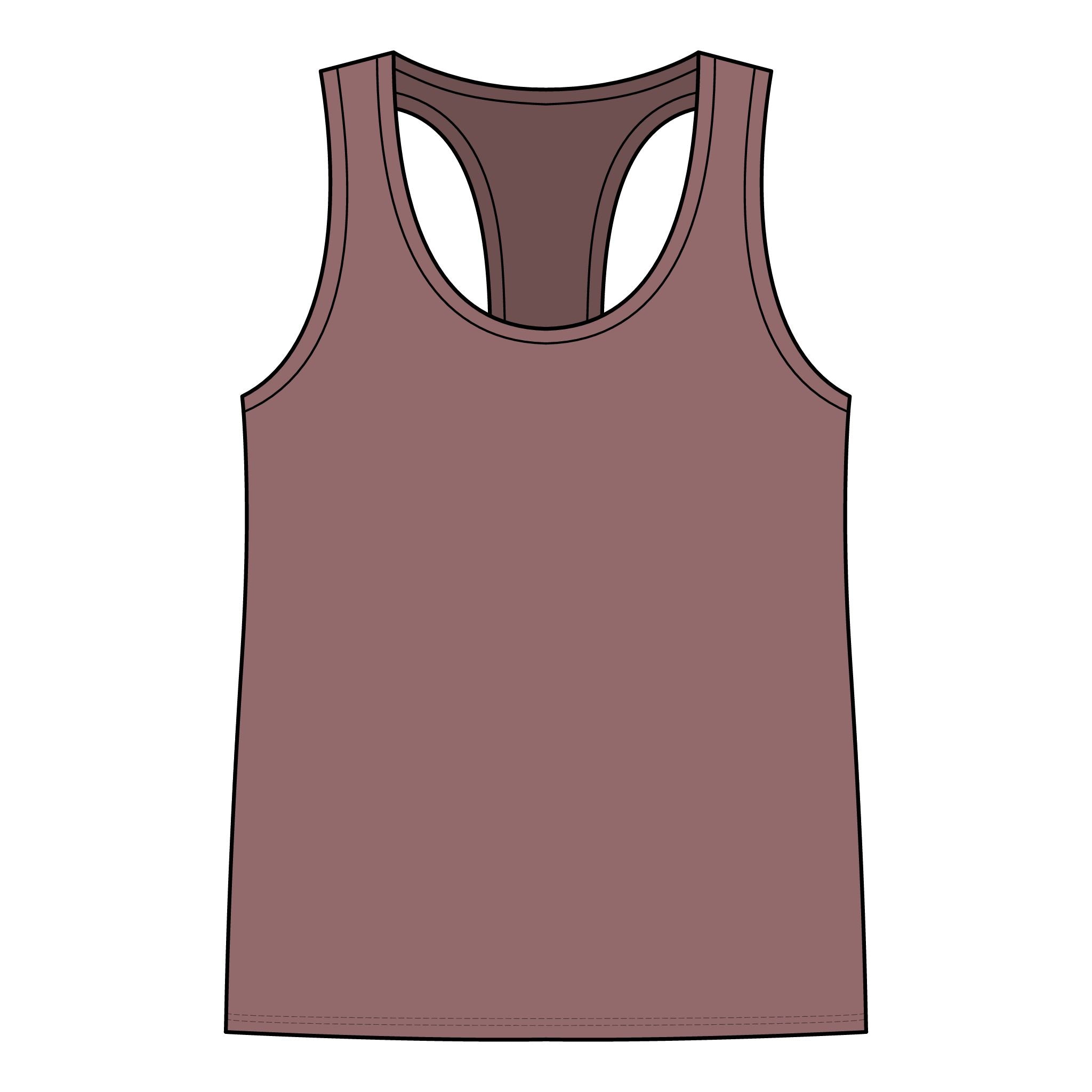 Women's Jersey Racerback Tank
