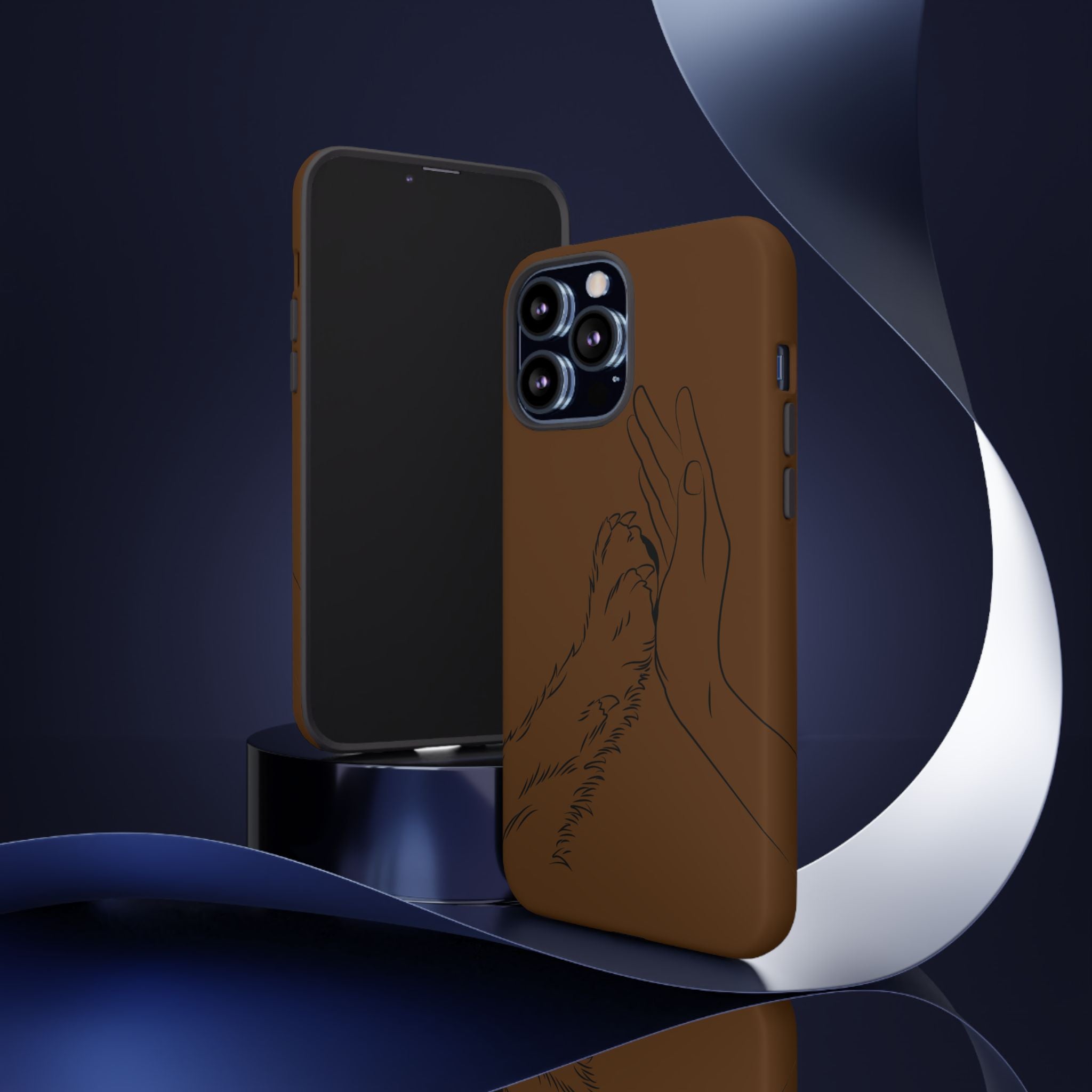 Paws and Snoots Tough Phone Case — Pet Edition
