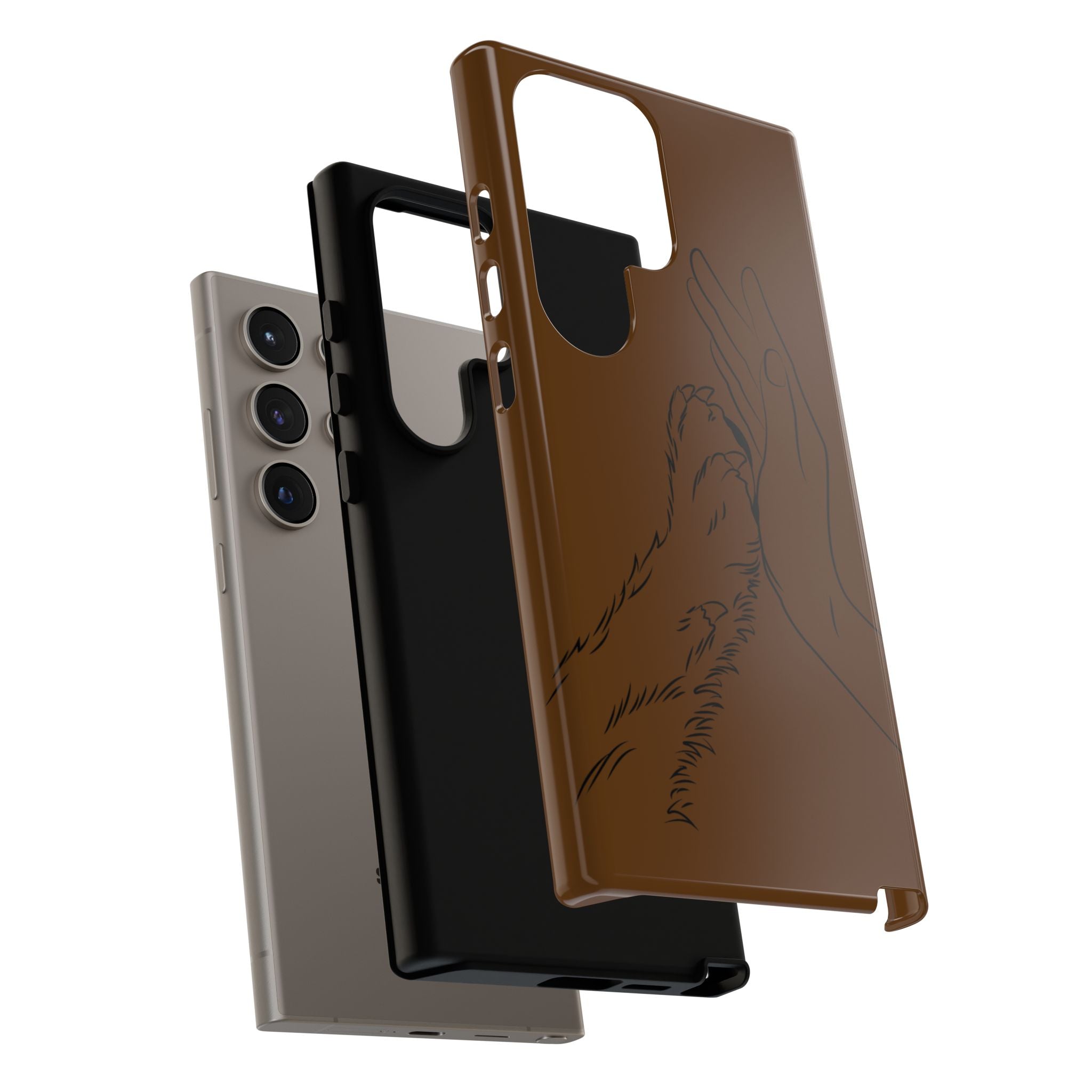 Paws and Snoots Tough Phone Case — Pet Edition