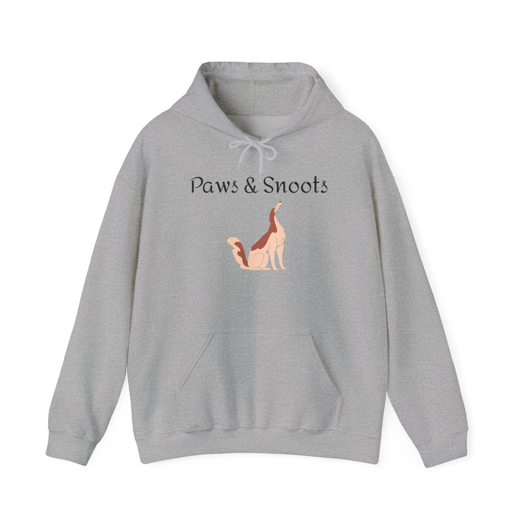 Paws & Snoots Cat Crewneck Hoodie — Cute Minimalist Cat Illustration