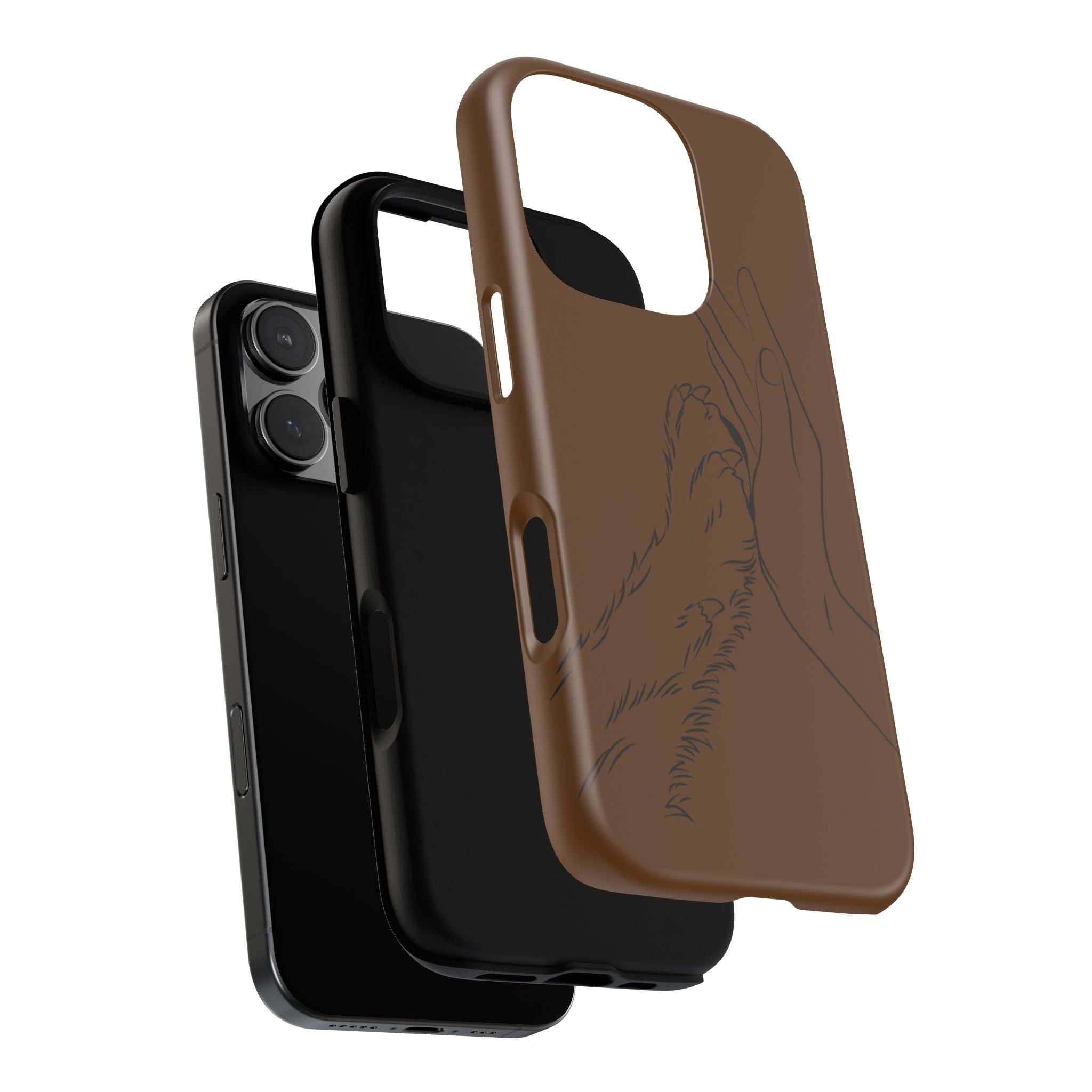 Paws and Snoots Tough Phone Case — Pet Edition