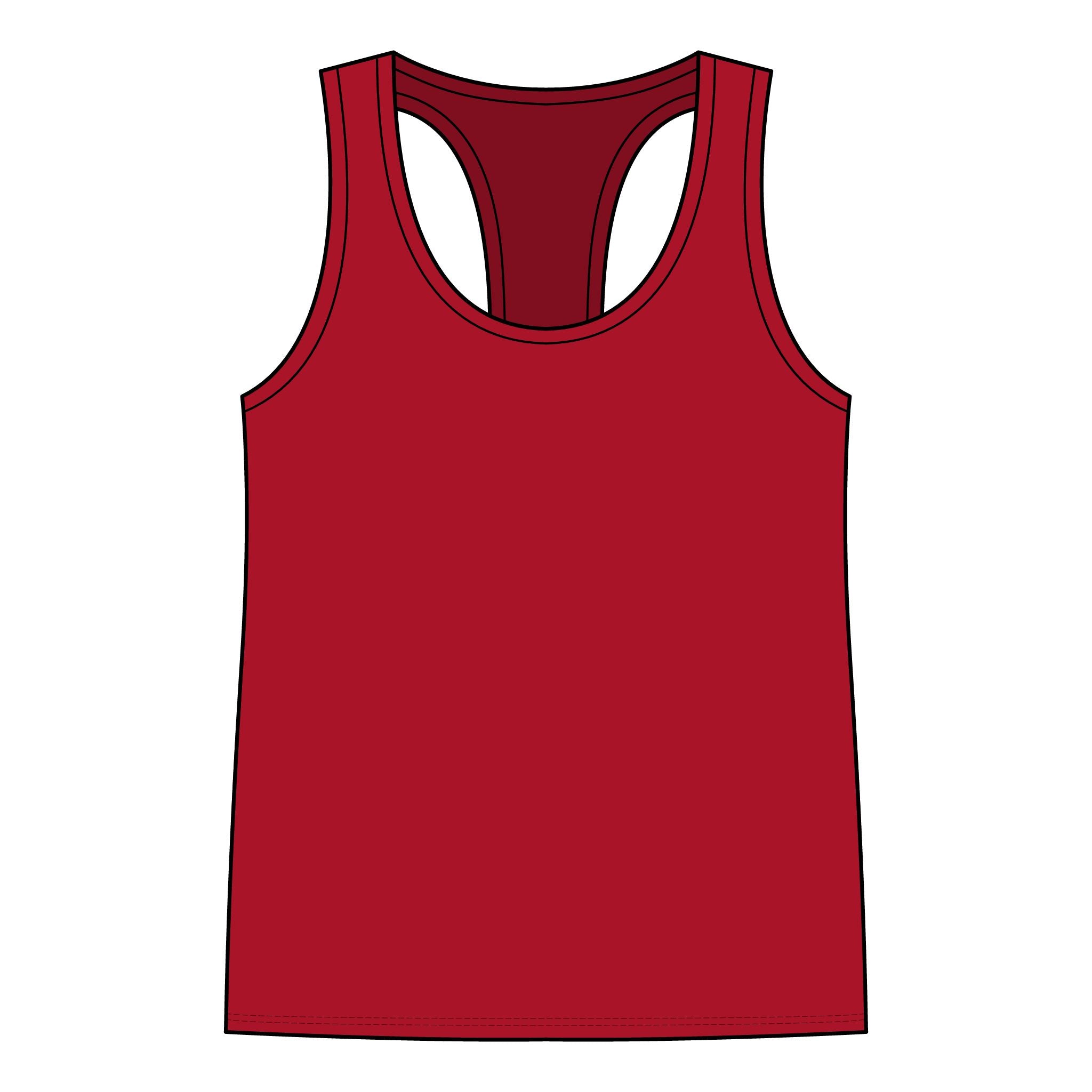 Women's Jersey Racerback Tank