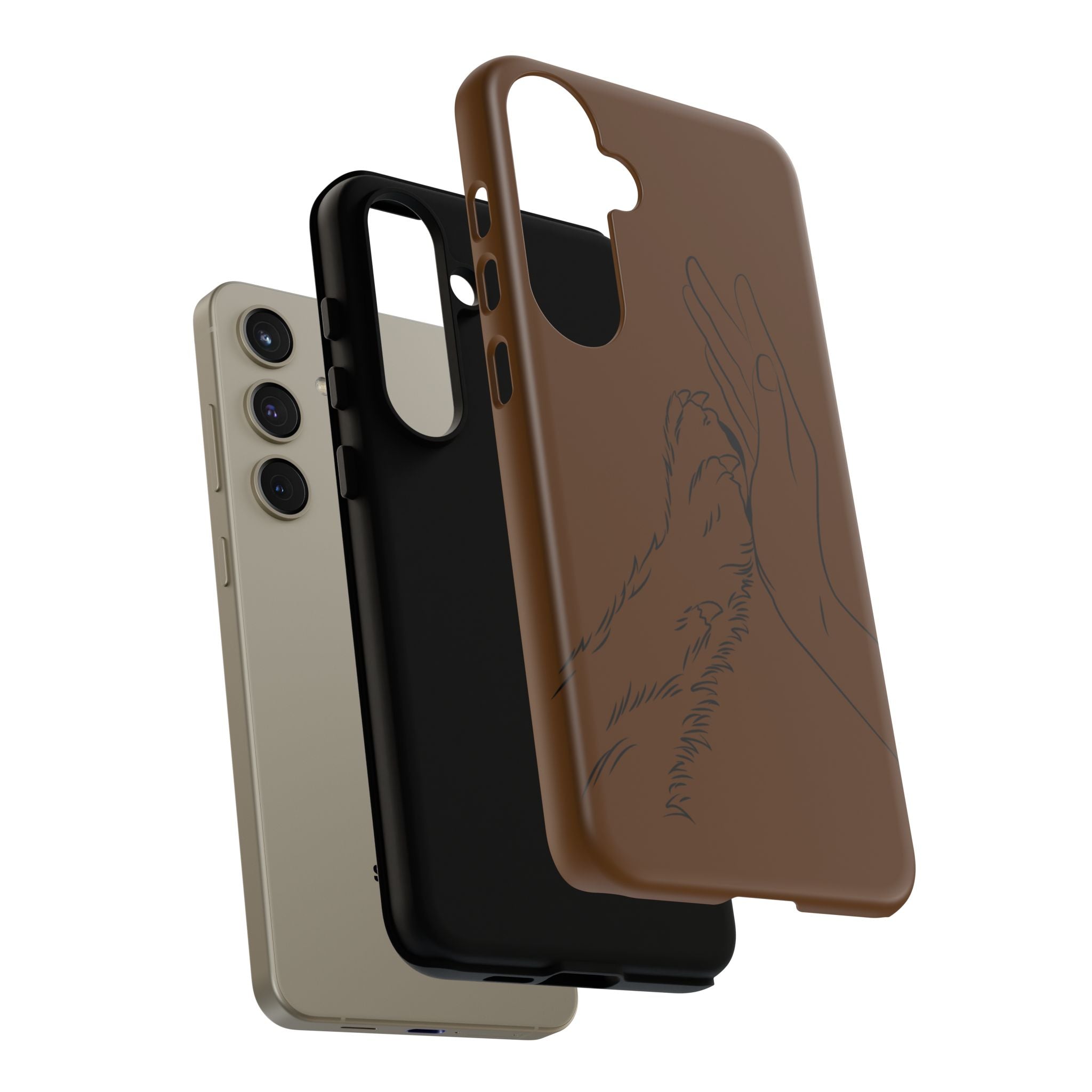Paws and Snoots Tough Phone Case — Pet Edition