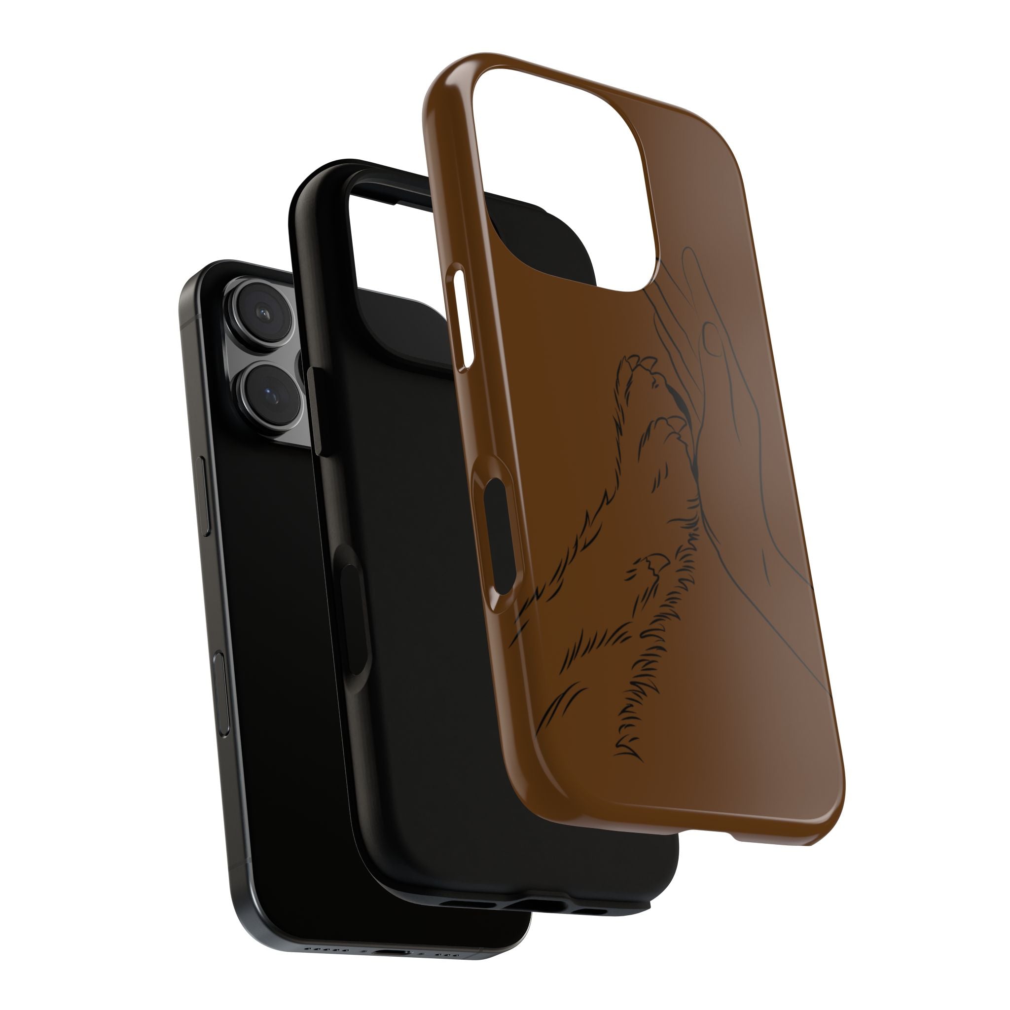 Paws and Snoots Tough Phone Case — Pet Edition
